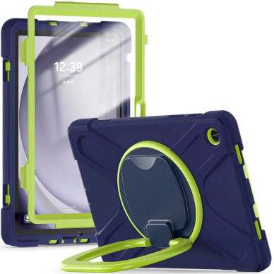 Tech-Protect X-Armor Dėklas Samsung Galaxy Tab A9+ 11 X210 / X215 / X216 - navy blue žalias