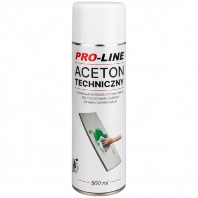 Technical acetone 100% spray PRO-LINE spray 500ml