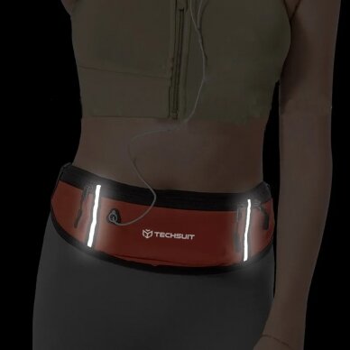 [Užsakomoji prekė] Techsuit - Waist Bag (CWB3) - with Belt for Recreational Activity, Fitness - Juodos spalvos 2