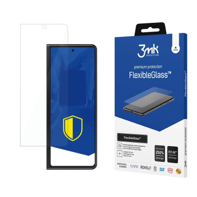 Apsauginis stiklas 3mk Flexible Apsauginis stiklas Samsung Galaxy Z Fold 3 5G (front)