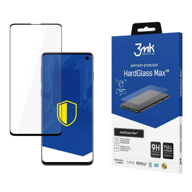 Apsauginis stiklas 3mk HardGlass Max FingerPrint for Samsung Galaxy S10