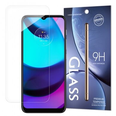 Ekrano apsauga Tempered Glass 9H Motorola Moto E20 (packaging - envelope)