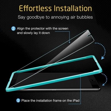 Ekrano Apsauginis Stiklas ESR TEMPERED GLASS IPAD 10.2 2019/2020/2021 6