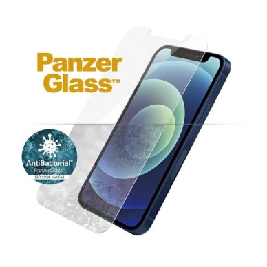 glass PanzerGlass Standard Super+ antibacterial iPhone 12 Mini 1