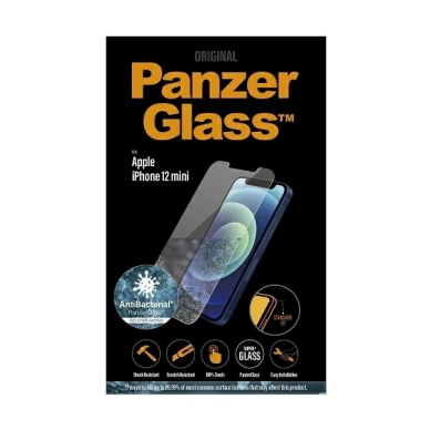 glass PanzerGlass Standard Super+ antibacterial iPhone 12 Mini 2