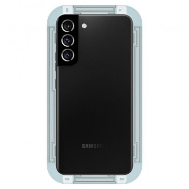 Aukštos kokybės grūdintas stiklas Spigen Glass.TR "EZ FIT" 2 vnt. Samsung Galaxy S22 5