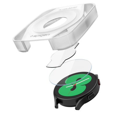 Ekrano apsauga Spigen GLAS.TR EZ-FIT 2-PACK GALAXY Watch 4/5 (40 MM) 6