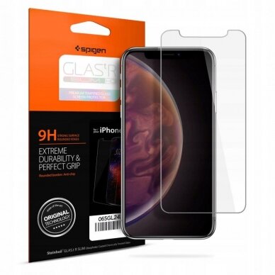 Ekrano Apsauginis Stiklas SPIGEN GLAS.TR SLIM IPHONE X / XS