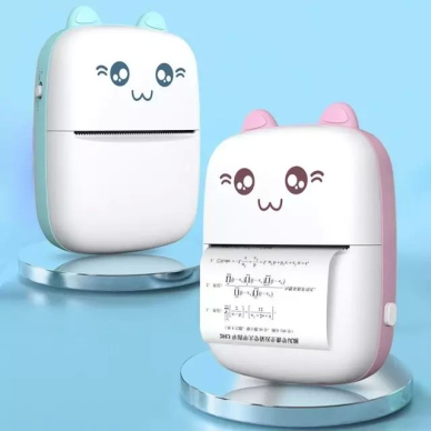 Thermal printer mini cat HURC9 - Mėlynas 10