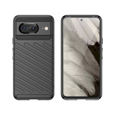 Dėklas Thunder Case for Google Pixel 8 Pro - Juodas 1