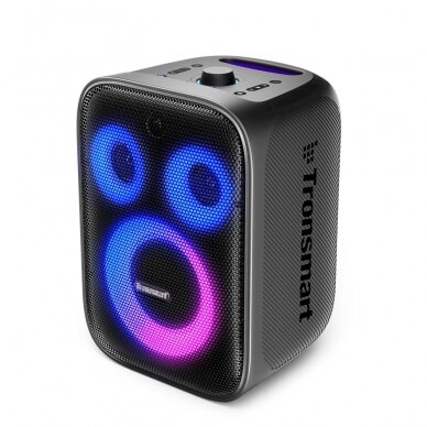 Tronsmart Halo 200 120W wireless speaker + 2 microphones - Juodas 1