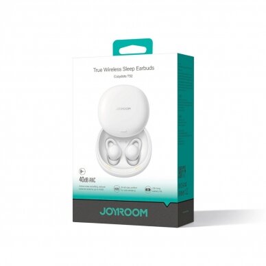 TWS Joyroom JR-TS2 Cozydots Series wireless Ausinėsactive noise reduction, Bluetooth 5.3 - baltas 8