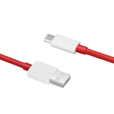 [Užsakomoji prekė] Type-C Charging Cable, 10A - OnePlus (DL129) - Baltas / Red