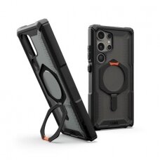 UAG Plasma XTE Kickstand Dėklas Samsung Galaxy S24 Ultra 5GMagnetic Module - Juodas Orange