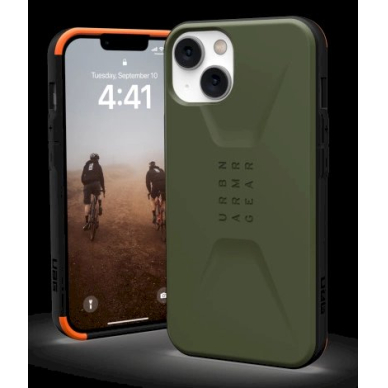 UAG Civilian - Apsauginis dėklas skirta iPhone 14 Plus (olive) 1