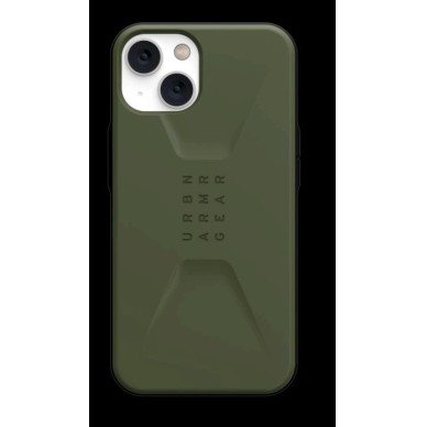 UAG Civilian - Apsauginis dėklas skirta iPhone 14 Plus (olive)