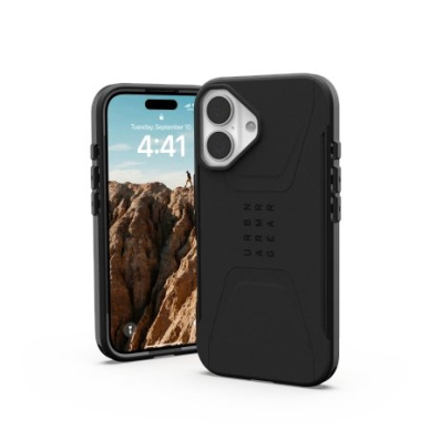 UAG Civilian Magsafe iPhone 16 Dėklas - Juodas 2