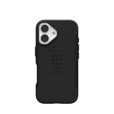 UAG Civilian Magsafe iPhone 16 Dėklas - Juodas