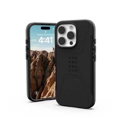 UAG Civilian Magsafe iPhone 16 Pro Dėklas - Juodas 2