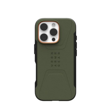 UAG Civilian Magsafe iPhone 16 Pro Dėklas - Žalias