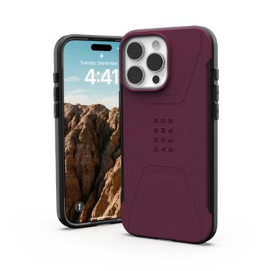 UAG Civilian Magsafe iPhone 16 Pro Max Dėklas - Raudonas 2