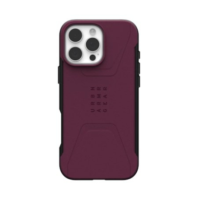 UAG Civilian Magsafe iPhone 16 Pro Max Dėklas - Raudonas