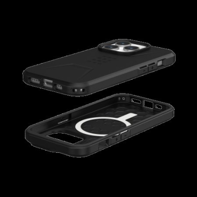 UAG Civilian Magsafe - Apsauginis dėklas skirta iPhone 15 Pro (Juodas) 2