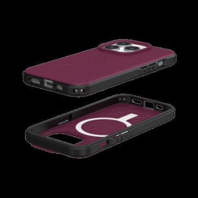 UAG Civilian Magsafe - Apsauginis dėklas skirta iPhone 15 Pro (Bordeaux) 2