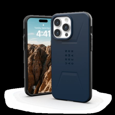 UAG Civilian Magsafe - Apsauginis dėklas skirta iPhone 15 Pro Max (mallard) 1