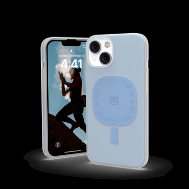 UAG Lucent [U] - Apsauginis dėklas skirta iPhone 14 Plus pritaikyta su MagSafe (cerulean) 1