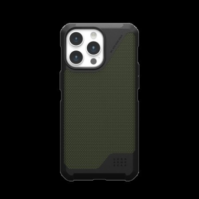 UAG Metropolis LT Magsafe - Apsauginis dėklas skirta iPhone 15 Pro Max (kevlar olive)