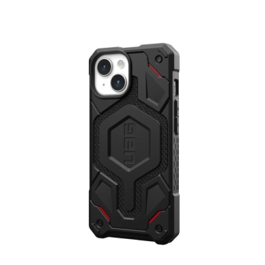 UAG Monarch Pro - Apsauginis dėklas skirta iPhone 15 Pro Max, pritaikyta su MagSafe (kevlar Juodas) 3