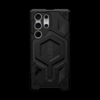 UAG Monarch Pro - Apsauginis dėklas skirta Samsung Galaxy S23 Ultra 5G su a built-in magnetic module (carbon fiber)