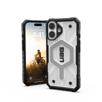 UAG Pathfinder Clear Magsafe iPhone 16 Dėklas - Baltas 2