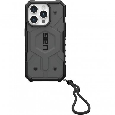 UAG Pathfinder Magsafe - Apsauginis dėklas skirta iPhone 15 Pro (silver) 1