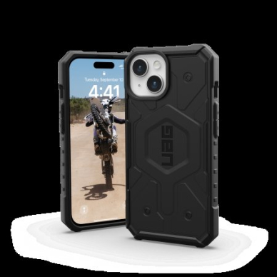 UAG Pathfinder Magsafe Apsauginis dėklas skirta iPhone 15 (Juodas) 1