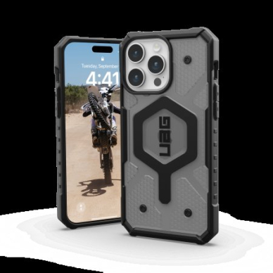 UAG Pathfinder Magsafe - Apsauginis dėklas skirta iPhone 15 Pro Max (ash) 1