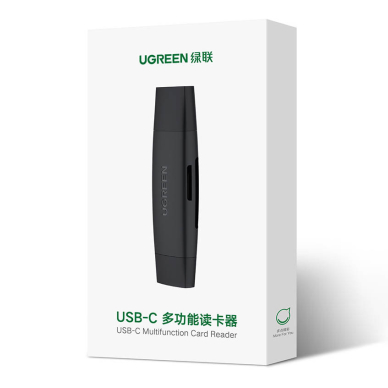 Ugreen adapter SD / micro SD card reader (USB-A / USB-C) black (CM304) 4