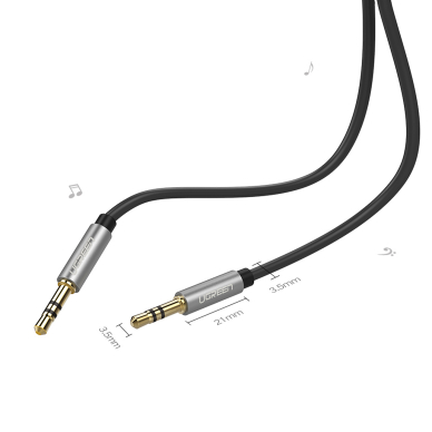 Kabelis Ugreen audio AUX mini jack 3.5mm 5m Juodas (AV119) 12