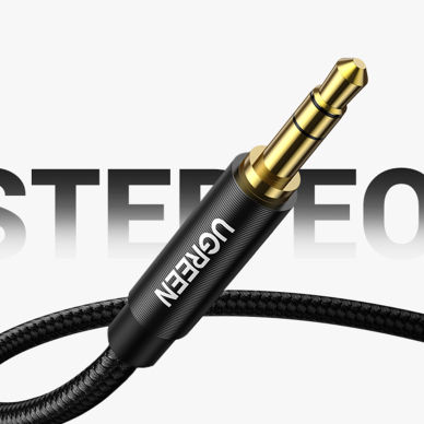 Ugreen audio cable AUX straight minijack 3.5 mm 1m black (AV112) 8