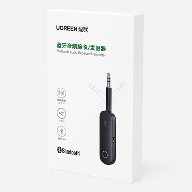 Siųstuvas - Imtuvas Ugreen bluetooth transmitter receiver mini jack 3,5mm Juodas (CM403) 4