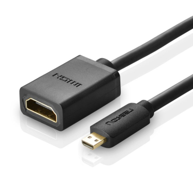 Ugreen cable adapter cable HDMI adapter - micro HDMI 19 pin 20cm black (20134) 3