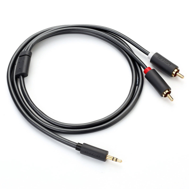 Ugreen cable audio cable 3.5 mm mini jack (male) - 2RCA (male) 1.5 m (AV102) 3