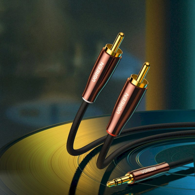 Ugreen cable audio cable 3.5 mm mini jack (male) - 2RCA (male) 2m copper (AV170) 2