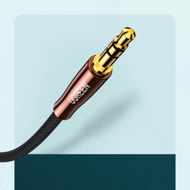 Ugreen cable audio cable 3.5 mm mini jack (male) - 2RCA (male) 2m copper (AV170) 10