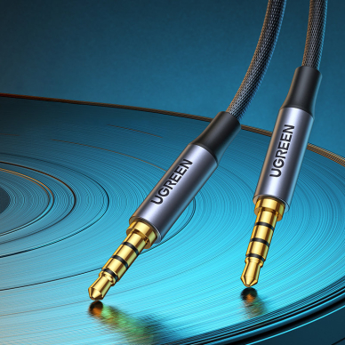 Audio adapteris Ugreen AUX mini jack 3.5mm cable (male) - 3.5mm mini jack (male) 3m Juodas (AV183) 15