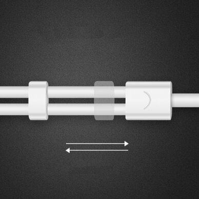 Ugreen cable cable headphone splitter mini jack 3.5 mm - 2 x mini jack 3.5 mm (2 x stereo output) 20cm white (AV134) 6