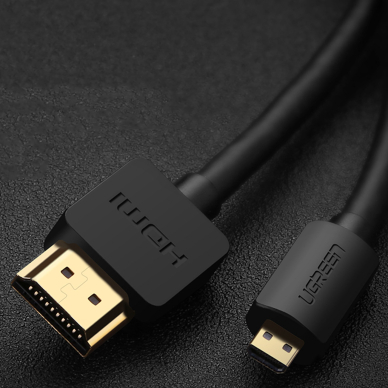 Ugreen cable Micro HDMI - HDMI cable 3m Juodas (HD127) 6