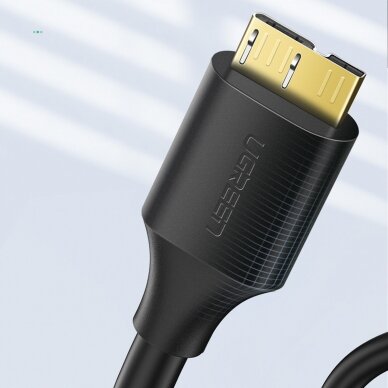 Ugreen Cable USB-C - Micro USB-B 3.0 5Gb/s 1m black (US130) 7