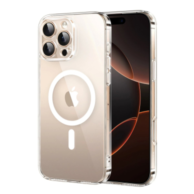 Ugreen Classy Clear Magnetic Dėklas iPhone 16 Pro Max - Permatomas